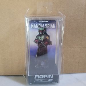 Boba Fett 2021 Figpin #734  Star Wars Mandalorian Sealed